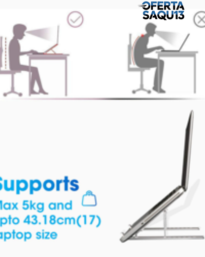 SOPORTE DE LAPTOP DE ALUMINIO